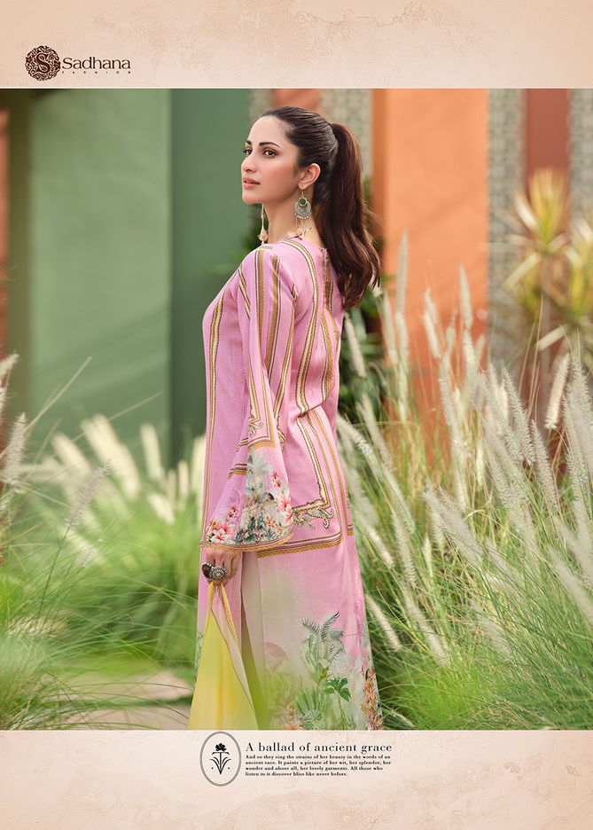 Mehtaab Vol 6 By Sadhana Pashmina Dress Material Catalog